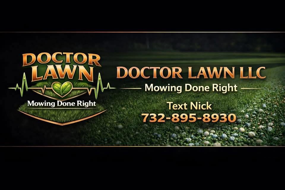 Doctor Lawn LLC — Mowing Done Right — Text Nick 732-895-8930