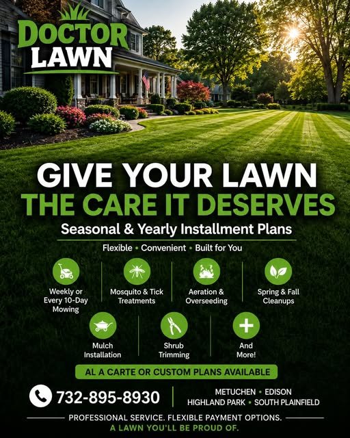 Doctor Lawn seasonal and yearly lawn care plans